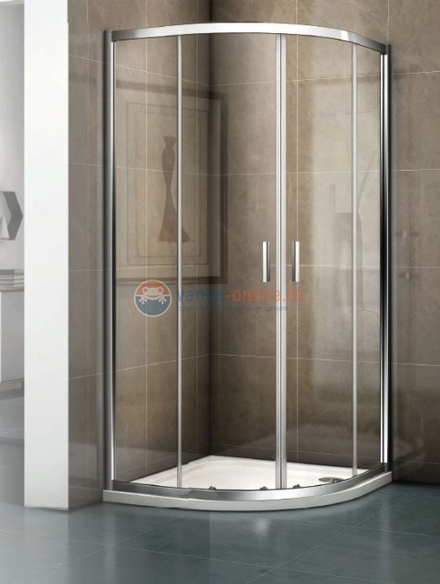 Душевое ограждение в четверть круга Riho Hamar 2.0 Quadrant 90 x 90 см