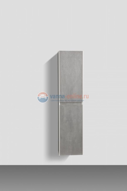 Шкаф-пенал подвесной BelBagno Pietra PIETRA-1500-2A-SC-SCM, 37 х 43 х 150 см, цвет серый (stucco cemento)