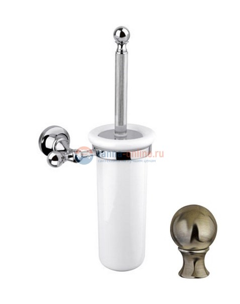 Ершик Cezares Olimp TB-02-Sw цвет бронза, ручки Swarovski Ершик Cezares Olimp TB-02-Sw цвет бронза, ручки Swarovski