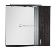 Зеркало-шкаф Aquanet Донна 100 00169185 , правый, цвет венге