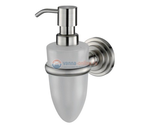 Дозатор стеклянный с держателем WasserKRAFT Ammer 7099