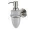 Дозатор стеклянный с держателем WasserKRAFT Ammer 7099