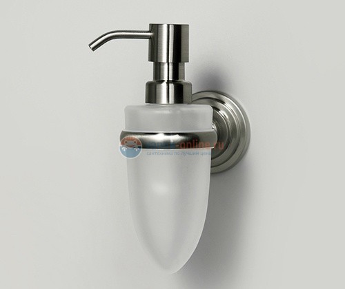Дозатор стеклянный с держателем WasserKRAFT Ammer 7099