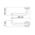 Держатель для туалетной бумаги WasserKRAFT Ammer 7096