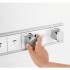 Смеситель для душа Hansgrohe RainSelect 15358400, 5 потребителей, термостатический, белый/хром Смеситель для душа Hansgrohe RainSelect 15358400, 5 потребителей, термостатический, белый/хром