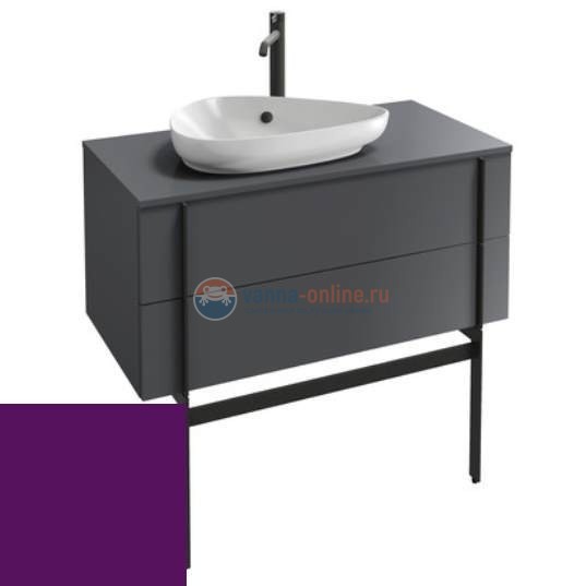 Тумба под раковину Jacob Delafon Nouvelle Vague 100 EB3040-F26, слива глянцевый