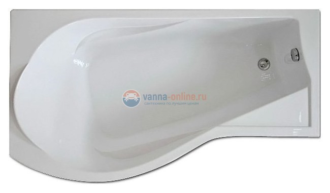 Ванна акриловая Bas Капри (Kapri) L/R 170 х 94,5 см