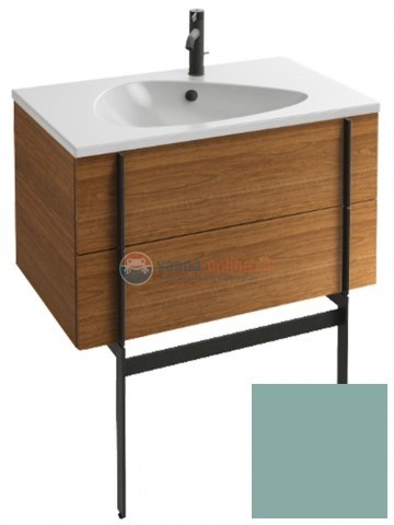 Тумба под раковину Jacob Delafon Nouvelle Vague 80 EB3030-G1I, цвет - ментол глянцевый