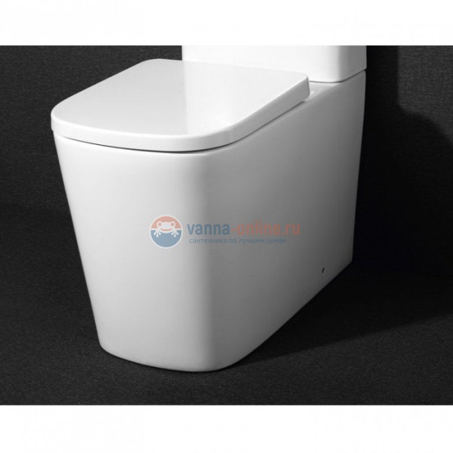 Чаша унитаза напольного BelBagno Albano, безободковый