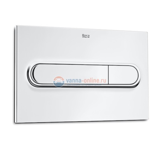 Кнопка смыва Roca PL1 890095001, глянцевый хром