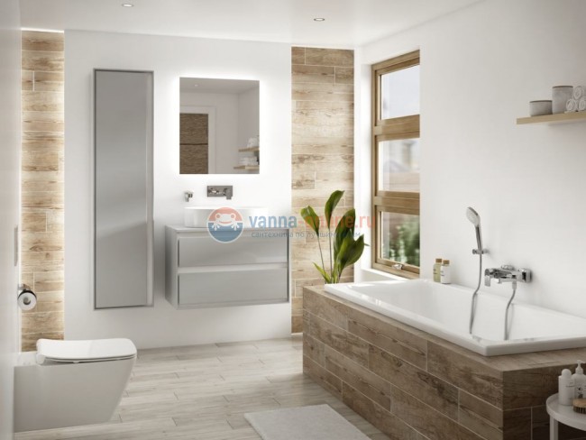 Прямоугольное зеркало со светодиодной подсветкой 60х70 см Ideal Standard MIRROR&LIGHT T3278BH