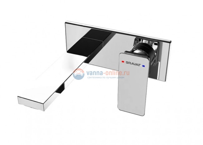 Смеситель Bravat Phillis P69183C-ENG, хром