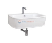 Раковина Artceram Azuley AZL003 01; 00, подвесная/накладная, цвет - белый глянцевый, 72 х 50 см Раковина Artceram Azuley AZL003 01; 00, подвесная/накладная, цвет - белый глянцевый, 72 х 50 см