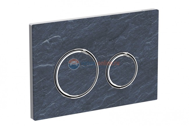 Клавиша смыва Geberit Sigma Type 21 115.884.JM.1, плитка Mustang, глянцевый хром