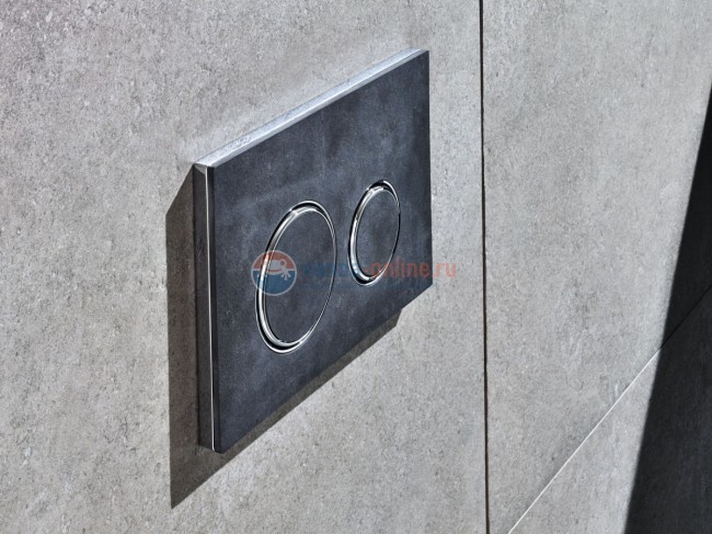 Клавиша смыва Geberit Sigma Type 21 115.884.JM.1, плитка Mustang, глянцевый хром