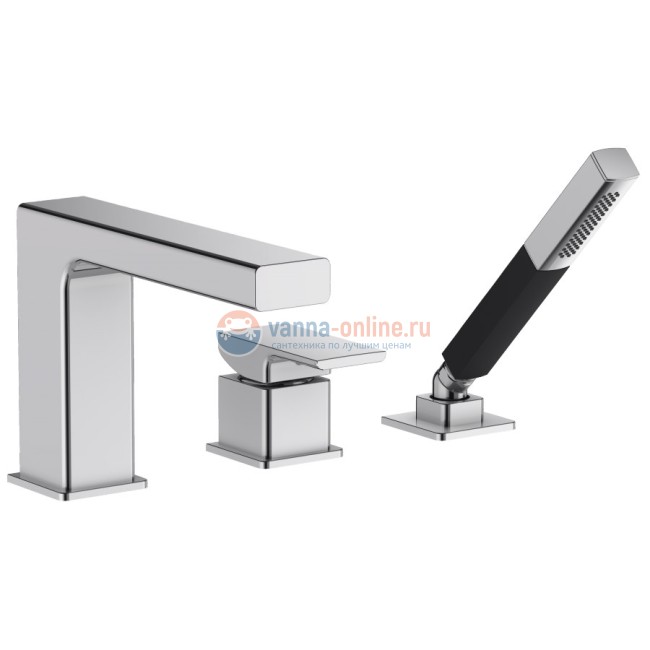 Смеситель Jacob Delafon Strayt E37337-CP для ванны и душа Смеситель Jacob Delafon Strayt E37337-CP для ванны и душа