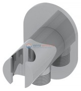 Шланговое подключение с держателем Cezares Butterfly CZR-AI7-04 Шланговое подключение с держателем Cezares Butterfly CZR-AI7-04