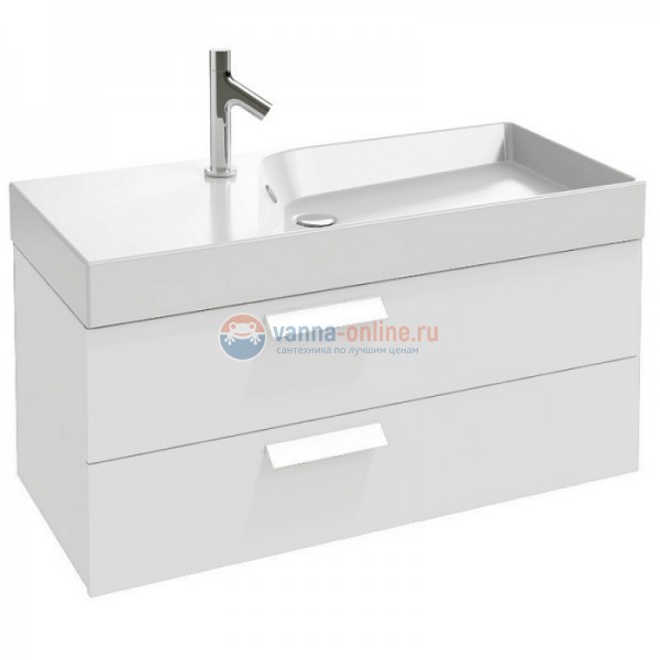 Тумба под раковину Jacob Delafon Rythmik EB1304-G1C цвет Белый Бриллиант