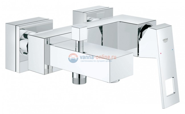 Смеситель для ванны Grohe Eurocube 23140000, хром Смеситель для ванны Grohe Eurocube 23140000, хром