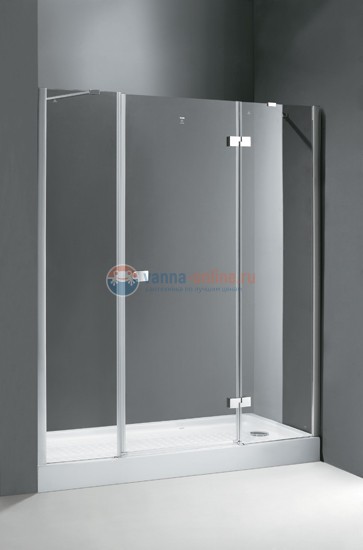 Душевая дверь Cezares CRYSTAL-B-13-40+60/60-C-Cr, профиль-хром Душевая дверь Cezares CRYSTAL-B-13-40+60/60-C-Cr, профиль-хром