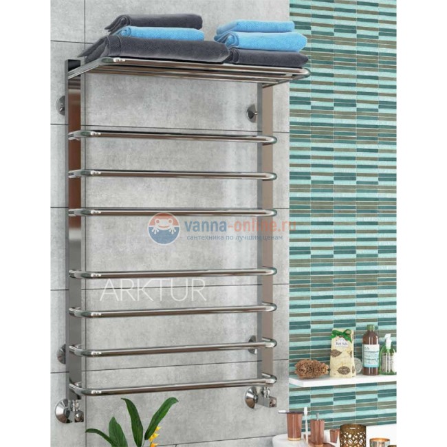 Полотенцесушитель водяной Terminus полка П8 500x796