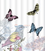 Штора для ванной комнаты Lemark Colorful butterflies C1820T004, 180 х 200 см
