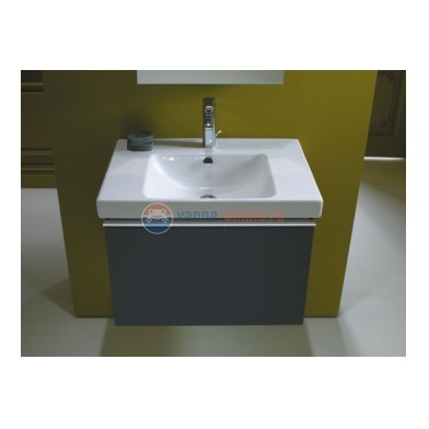 Тумба под раковину Jacob Delafon ODEON UP черное дерево 60x45