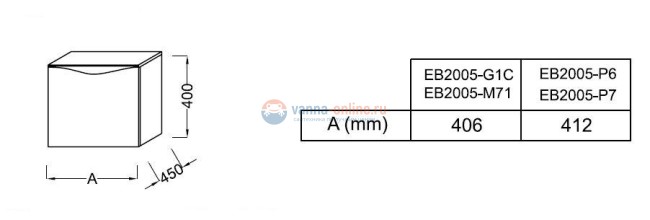 Модуль подвесной Jacob Delafon Stillness 40 см, EB2005-G1C, цвет - белый Модуль подвесной Jacob Delafon Stillness 40 см, EB2005-G1C, цвет - белый
