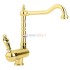 Смеситель Cezares ELITE-LLPM2-03-M для кухни, золото, ручка металл