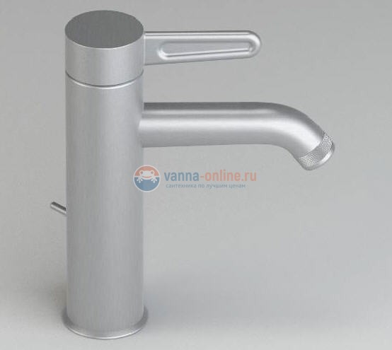 Смеситель для раковины Jacob Delafon Nouvelle Vague E78335-CAT, с донным клапаном, хром матовый Смеситель для раковины Jacob Delafon Nouvelle Vague E78335-CAT, с донным клапаном, хром матовый