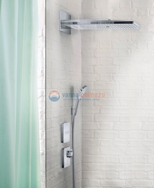 Переключатель потоков Hansgrohe 15764000 Shower Select скрытого монтажа, на 3 потребителя