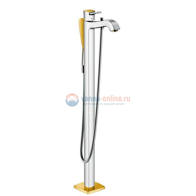 Смеситель Hansgrohe Metropol Classic 31445090 для ванны, хром/золото Смеситель Hansgrohe Metropol Classic 31445090 для ванны, хром/золото