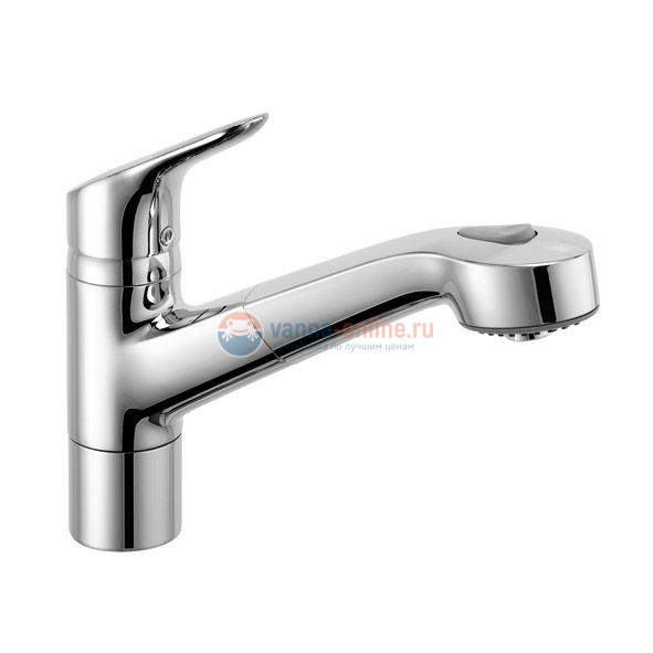 Смеситель Kludi Objekta 325810575 для кухонной мойки с выдвижным изливом Смеситель Kludi Objekta 325810575 для кухонной мойки с выдвижным изливом