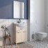 Тумба с раковиной Iddis Kantri KAN50W3i95K 50 см напольная, бежевый Тумба с раковиной Iddis Kantri KAN50W3i95K 50 см напольная, бежевый