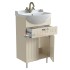 Тумба с раковиной Iddis Kantri KAN50W3i95K 50 см напольная, бежевый Тумба с раковиной Iddis Kantri KAN50W3i95K 50 см напольная, бежевый