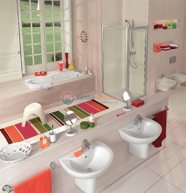 Полупьедестал Jacob Delafon Odeon / Patio 19085-00 (E1007-00)