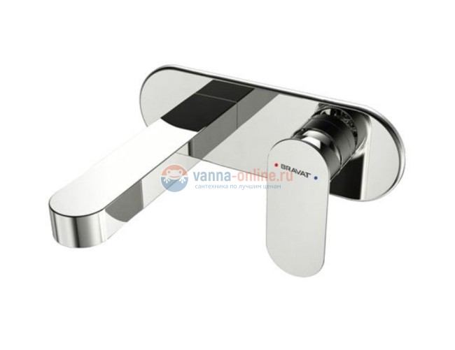 Смеситель Bravat Gina P69182C-ENG, хром