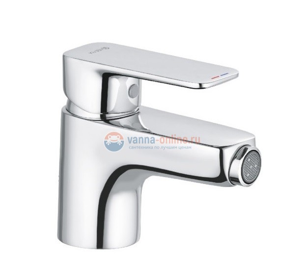 Смеситель Kludi Pure&Style 402170575 для биде, без донного клапана, хром