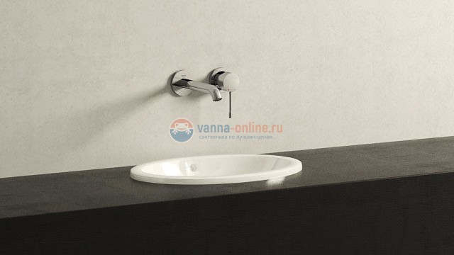 Смеситель для раковины Grohe Essence 19408001 настенный встраиваемый