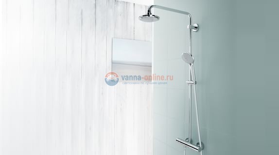 Душевая система Grohe Euphoriа 27475001 для ванны/душа, диаметр 180 мм