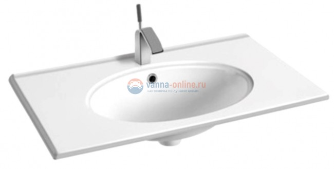 Раковина CeramaLux Серия N NYJ 9080F врезная, белый