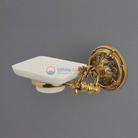 Мыльница Art&Max Barocco AM-1786-Br, бронза Мыльница Art&Max Barocco AM-1786-Br, бронза