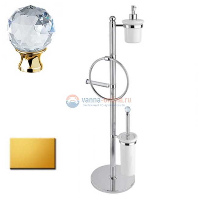 Стойка напольная Cezares Olimp WBD-02-M цвет бронза, ручки металл