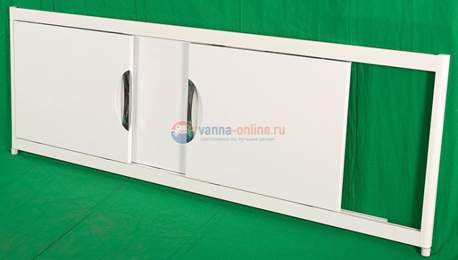 Экран под ванну Emmy Малибу 160, белый