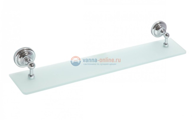 Полка стеклянная Bemeta Retro 144302242 60 x 12 x 8.7 см, хром Полка стеклянная Bemeta Retro 144302242 60 x 12 x 8.7 см, хром