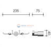 Крючок Schein Van Gogh 051*4 Крючок Schein Van Gogh 051*4