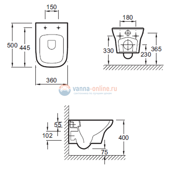 Инсталляция Geberit с безободковым унитазом Jacob Delafon Vox EDM102-00, сиденье микролифт клавиша хром, комплект Инсталляция Geberit с безободковым унитазом Jacob Delafon Vox EDM102-00, сиденье микролифт клавиша хром, комплект