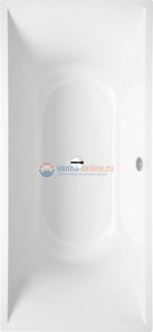 Ванна квариловая Villeroy&Boch La Belle UBQ180LAB2V-96, 180х80 см, ярко-белый