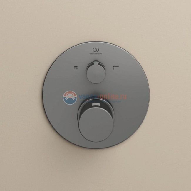 Встраиваемый индивидуальный термостатический смеситель для ванны/душа Ideal Standard Ceratherm Т100 A5814A5 Встраиваемый индивидуальный термостатический смеситель для ванны/душа Ideal Standard Ceratherm Т100 A5814A5