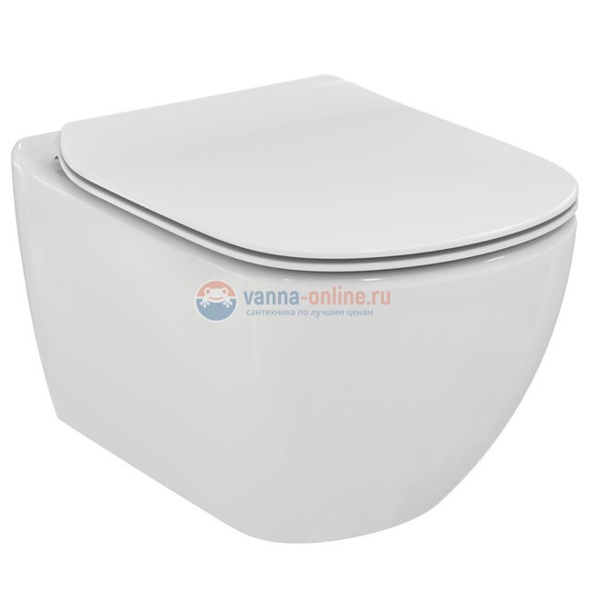 Тонкое сидение и крышка для унитазов Ideal Standard TESI  T352801